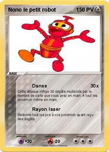 Pokemon Nono le petit robot
