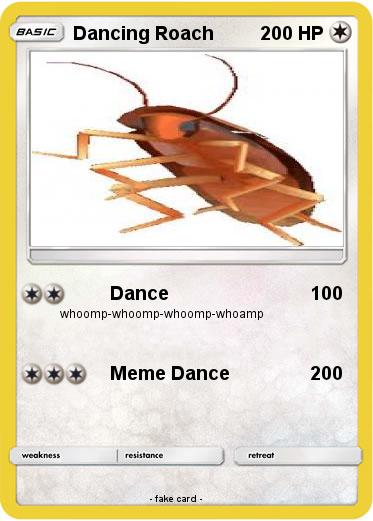 Pokemon Dancing Roach