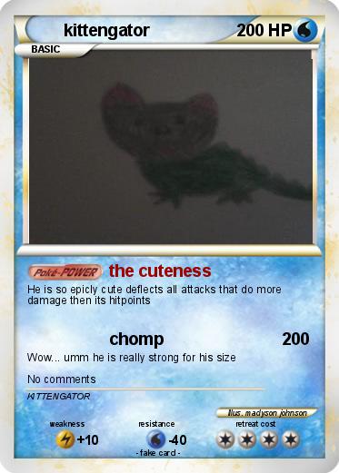 Pokemon kittengator