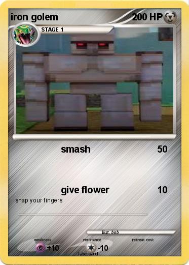 Pokemon iron golem