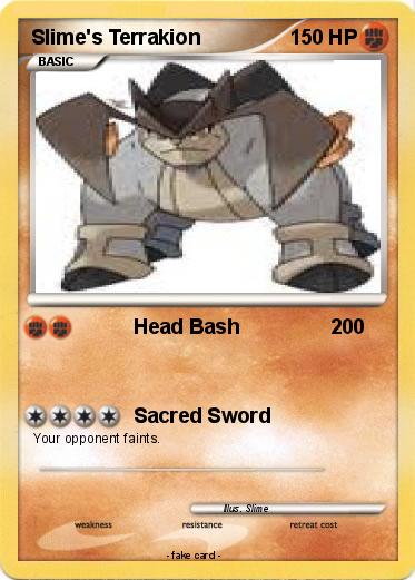 Pokemon Slime's Terrakion
