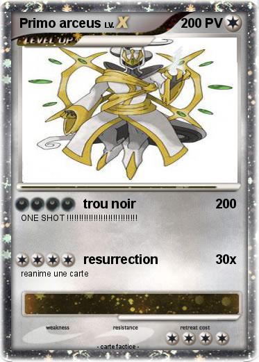 Pokemon Primo arceus