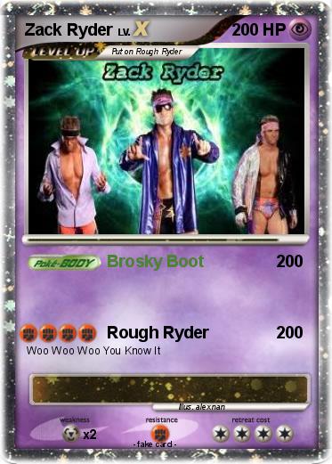 Pokemon Zack Ryder
