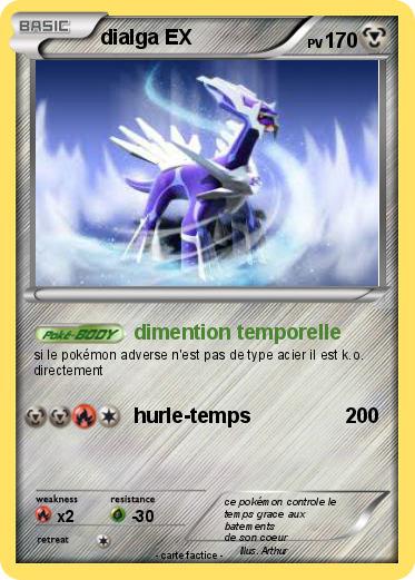 Pokemon dialga EX