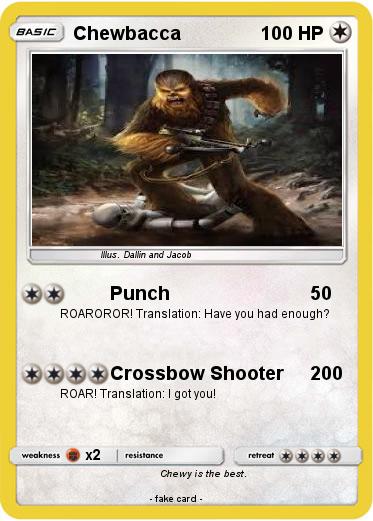Pokemon Chewbacca