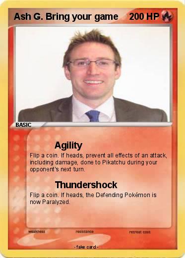Pokemon Ash G. Bring your game