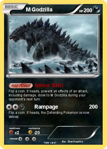 Pokemon M Godzilla