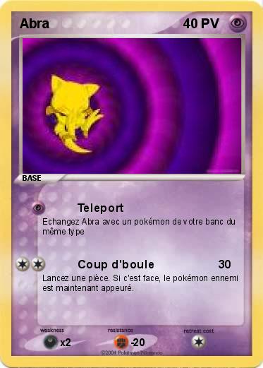 Pokemon Abra