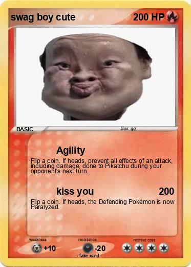 Pokemon swag boy cute