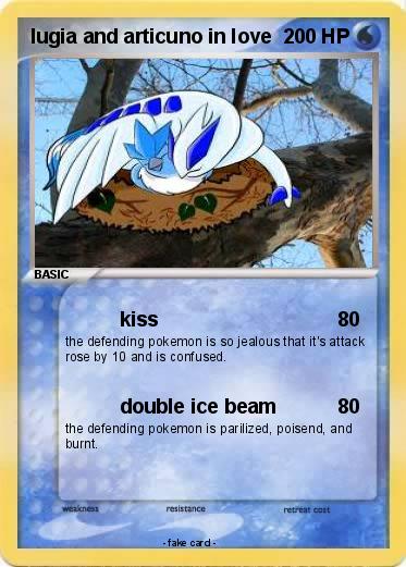 Pokemon lugia and articuno in love