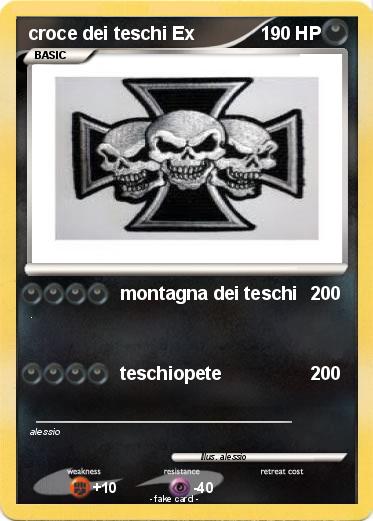 Pokemon croce dei teschi Ex
