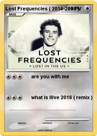 Pokemon Lost Frequencies ( 2014-2016 )
