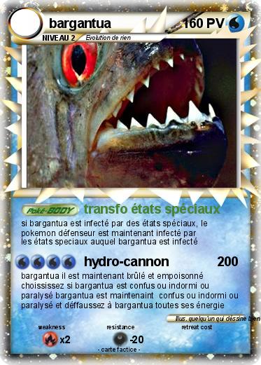 Pokemon bargantua