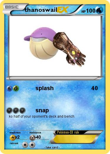 Pokemon thanoswail