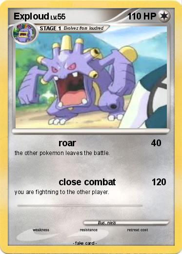 Pokemon Exploud