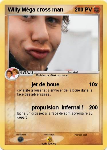 Pokemon Willy Méga cross man