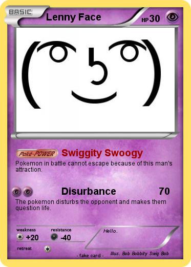 Pokemon Lenny Face