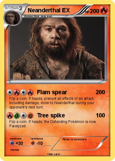 Pokemon Neanderthal EX