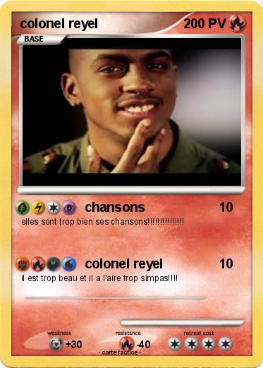 Pokemon colonel reyel