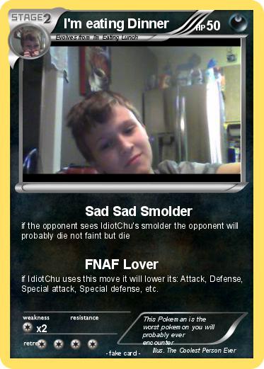 Pokemon I'm eating Dinner