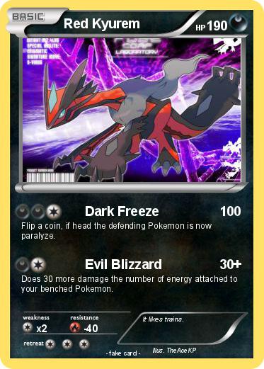 Pokemon Red Kyurem