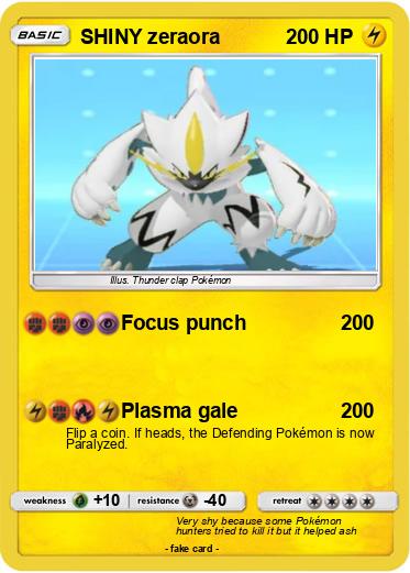 Pokemon SHINY zeraora