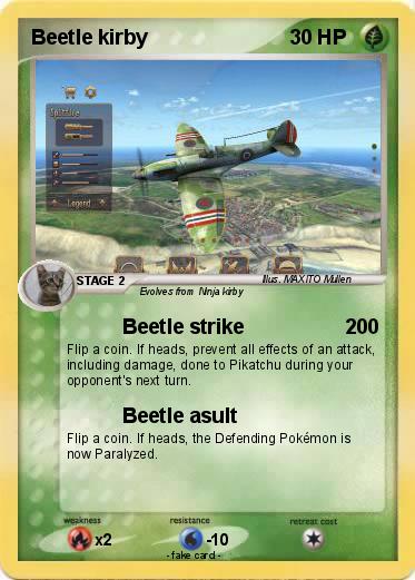 Pokemon Beetle kirby