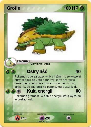 Pokemon Grotle