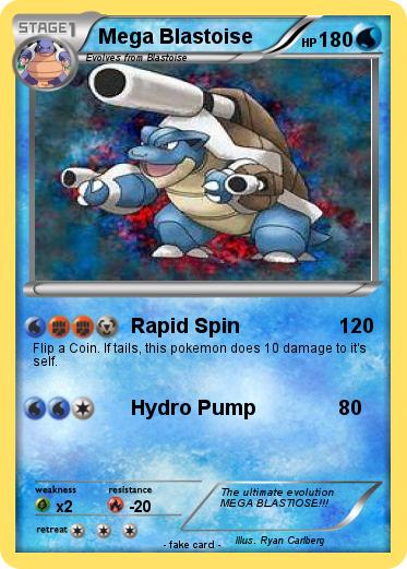 Pokemon Mega Blastoise