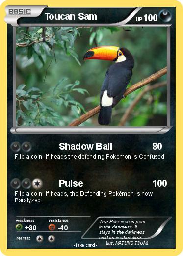 Pokemon Toucan Sam