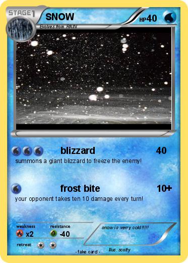 Pokemon SNOW