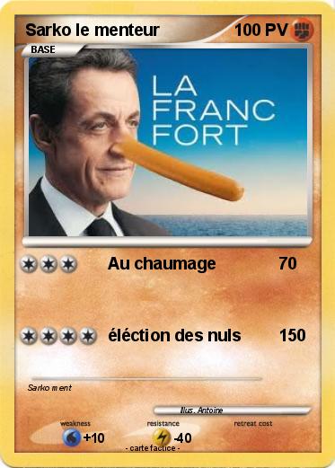 Pokemon Sarko le menteur