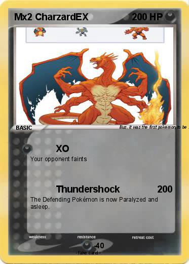 Pokemon Mx2 CharzardEX