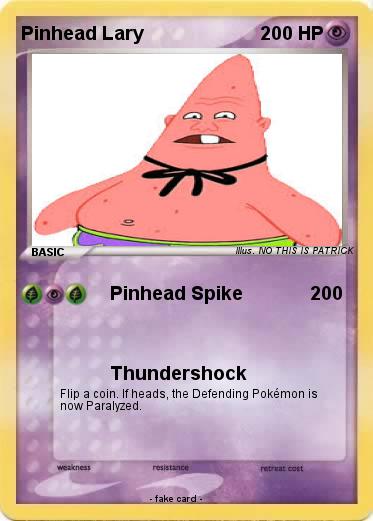 Pokemon Pinhead Lary