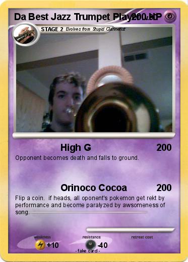 Pokemon Da Best Jazz Trumpet Player