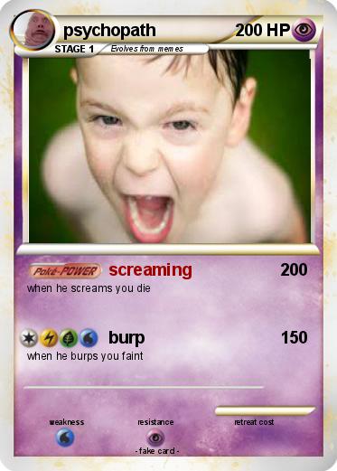 Pokemon psychopath