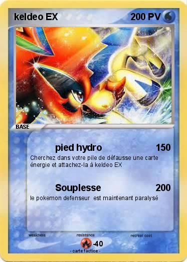 Pokemon keldeo EX