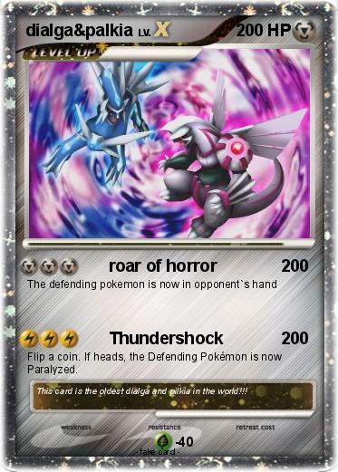 Pokemon dialga&palkia