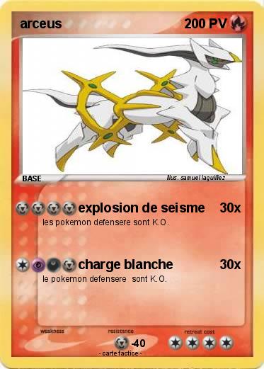 Pokemon arceus