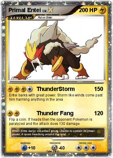 Pokemon Primal Entei