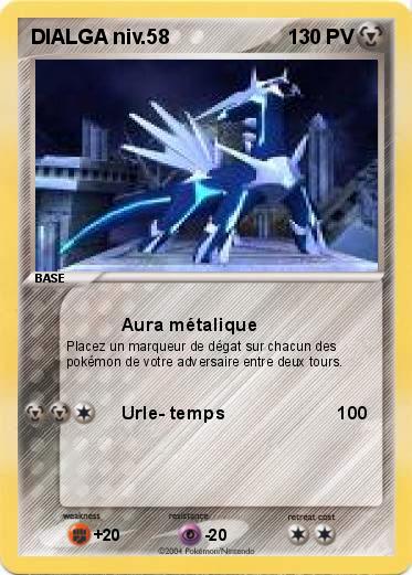 Pokemon DIALGA niv.58