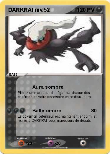 Pokemon DARKRAI niv.52