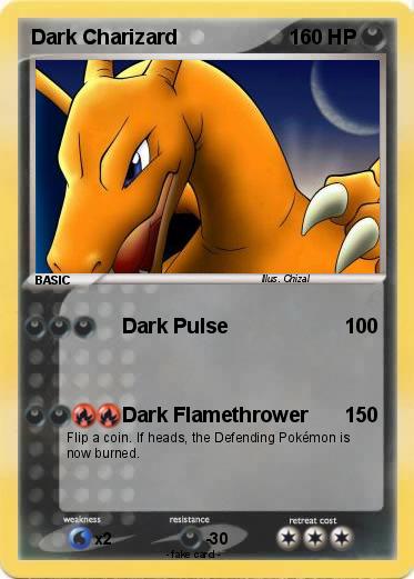 Pokemon Dark Charizard