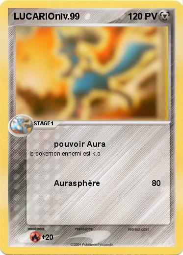 Pokemon LUCARIOniv.99