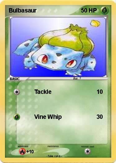 Pokemon Bulbasaur