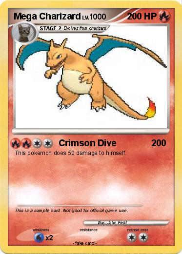 Pokemon Mega Charizard