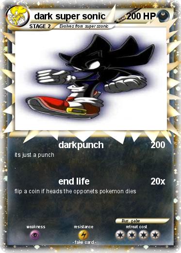 Pokemon dark super sonic