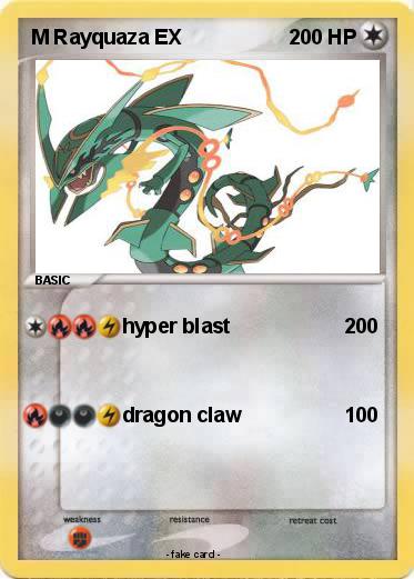 Pokemon M Rayquaza EX