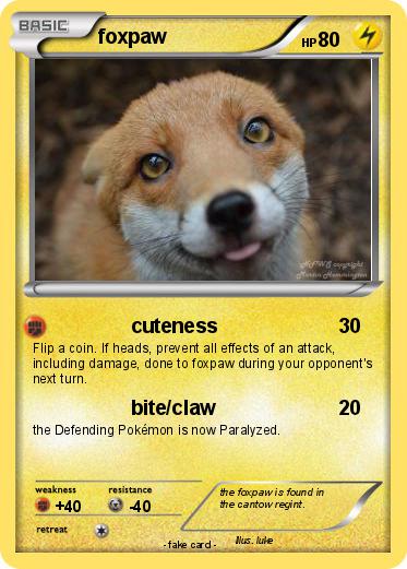Pokemon foxpaw