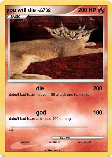 Pokemon you will die